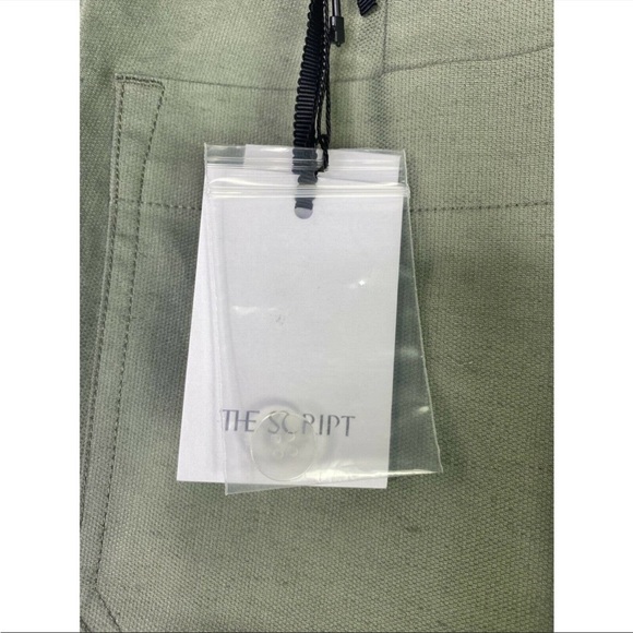 NWT The Script Claudia Pants Cotton/Linen Cuffed - Picture 8 of 10